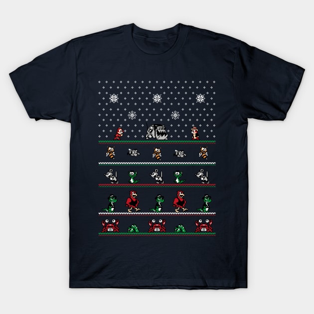 Christmas Rangers - Xmas Sweater T-Shirt by RetroReview